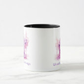 Mug Salutations Ghottantes Pink Ghost Halloween (Centre)