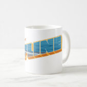 Mug Salutations hors ligne (Devant droit)