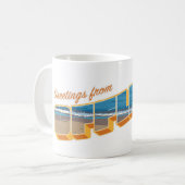 Mug Salutations hors ligne (Devant gauche)