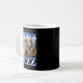 Mug Salutations huzz capybara pour les hommes de la ge (Devant gauche)