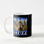 Mug Salutations huzz capybara pour les hommes de la ge (Gauche)