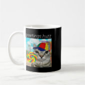 Mug Salutations Huzz Mème drôle de l'argot de la Gen Z (Gauche)