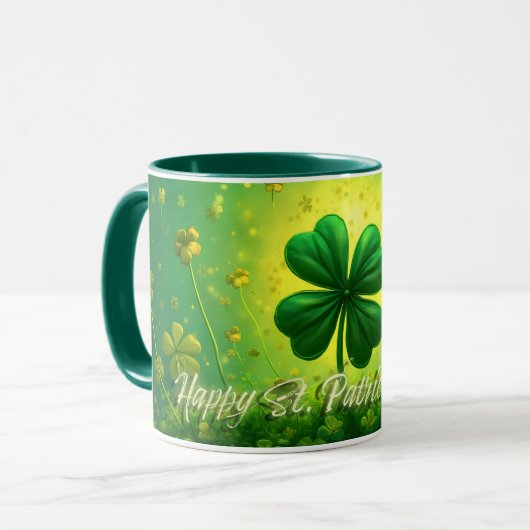 Mug Salutations pour la Saint Patrick's Day (Devant gauche)