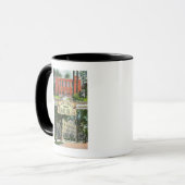 Mug Salutations sur les scènes de Skidmore College (Devant gauche)
