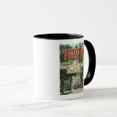 Mug Salutations sur les scènes de Skidmore College (Devant droit)