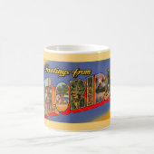 Mug Salutations vintage Floride (Centre)