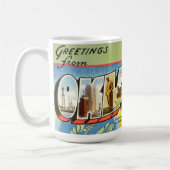 Mug Salutations vintages De Oklahoma Travel (Gauche)