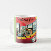 Mug Salutations vintages Louisiane (Devant gauche)