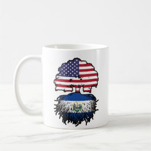 Mug Salvador Salvadorien American USA Arbre Racines