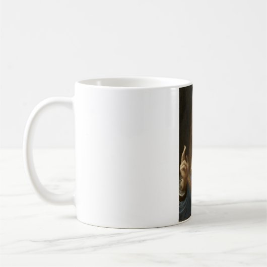 Mug Salvator Mundi by Leonardo da Vinci (Gauche)
