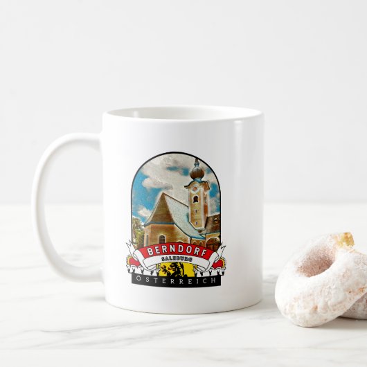 Mug Salzbourg Berndorf Autriche (Avec donut)