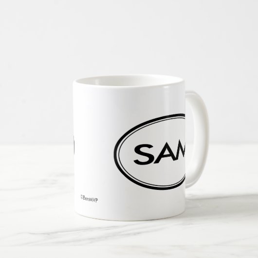 Mug Sam (Devant droit)