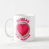Mug Sambar Is My Valentine Stew Vegetable Dish Humor  (Gauche)