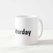Mug Samedi (Devant droit)
