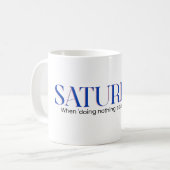 Mug Samedi matin (Devant gauche)