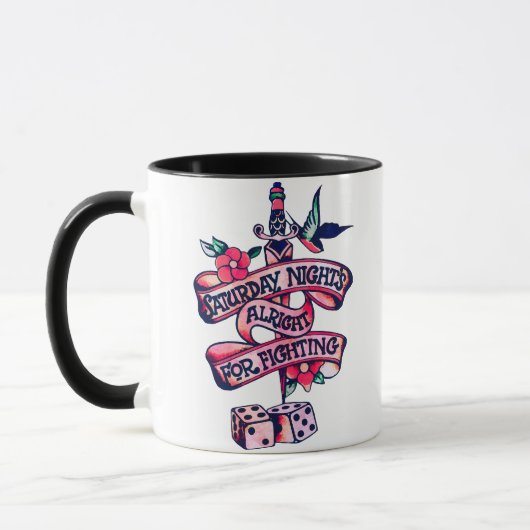 Mug Samedi soir, ça va pour combattre (Gauche)