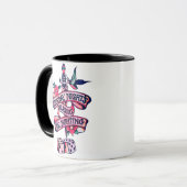 Mug Samedi soir, ça va pour combattre (Devant gauche)