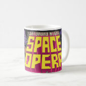 Mug Samedi soir LOGO MAGNIFIÉ par opéra de l'espace ! (Devant droit)