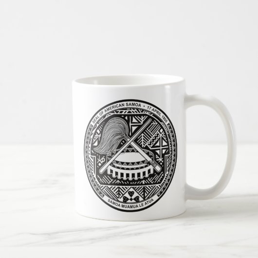 Mug Samoa américaines Armoiries AS (Droite)