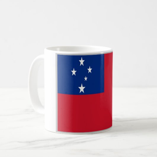 Mug Samoa - Drapeau - (Devant gauche)
