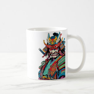 Mug samouraï de l'art pop japonais