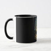 Mug Samouraï du Wutang, sombre rétro (Gauche)