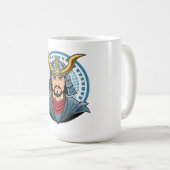 Mug samouraï japonais (Devant droit)