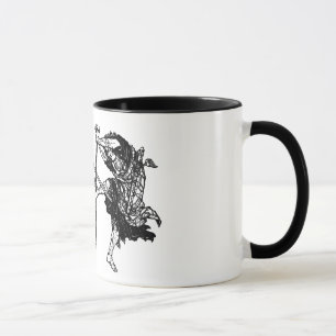Mug Samouraïs 1 de manga de Hokusai