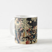 Mug Samouraïs à la guerre dans la neige circa 1800's (Devant gauche)