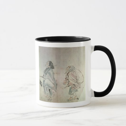 Mug Samouraïs suivi d'un employé (Droite)
