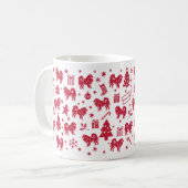 Mug Samoyed Christmas Design (Devant gauche)