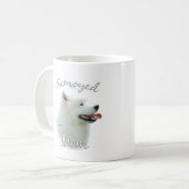 Mug Samoyed Maman 2 (Devant gauche)