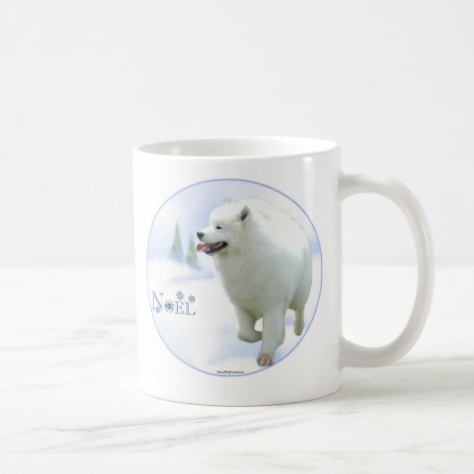 Mug Samoyed Noel (Droite)