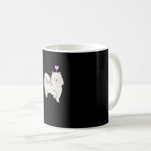 Mug Samoyed Puppy Gift (Devant droit)