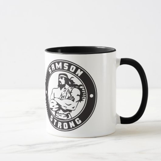 Mug Samson Strong - Bodybuilding Crest (Droite)