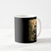 Mug Samurai Cat Japanese Art Men Boys Funny Graphic Te (Devant droit)