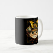 Mug Samurai Chat Guerrier Samurai Chat (Devant droit)