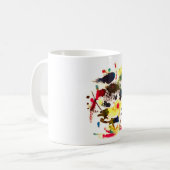 Mug Samurai Chat Lady Penser librement Hankamer Arjunk (Devant gauche)