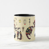 MUG SAMURAI CHAUSSURES EN SKULL, SKELETON, TATOS BOUTT (Centre)