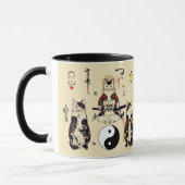 MUG SAMURAI CHAUSSURES EN SKULL, SKELETON, TATOS BOUTT (Gauche)