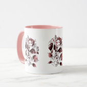 Mug Samurai Female Warrior (Devant gauche)