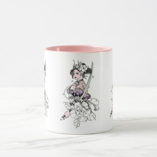 Mug Samurai Female Warrior (Centre)