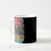 Mug Samurai Frog of Fortune – Mythical Warrior Art (Devant gauche)