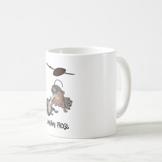 MUG SAMURAI FROGS SCÈNE #1 (Devant droit)