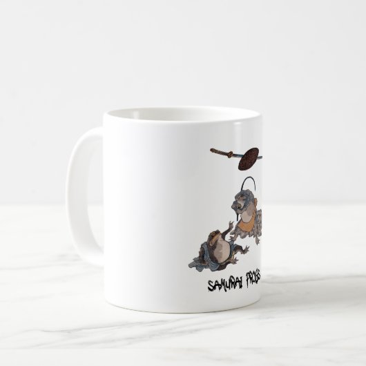 MUG SAMURAI FROGS SCÈNE #1 (Devant gauche)