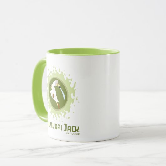Mug Samurai Jack Leaping Graphic (Devant gauche)