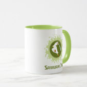 Mug Samurai Jack Leaping Graphic (Devant droit)