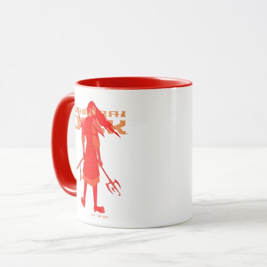 Mug Samurai Jack Red Warrior Graphic (Devant gauche)