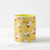 Mug Samurai Jack Sword Poses Character Art Pattern (Centre)
