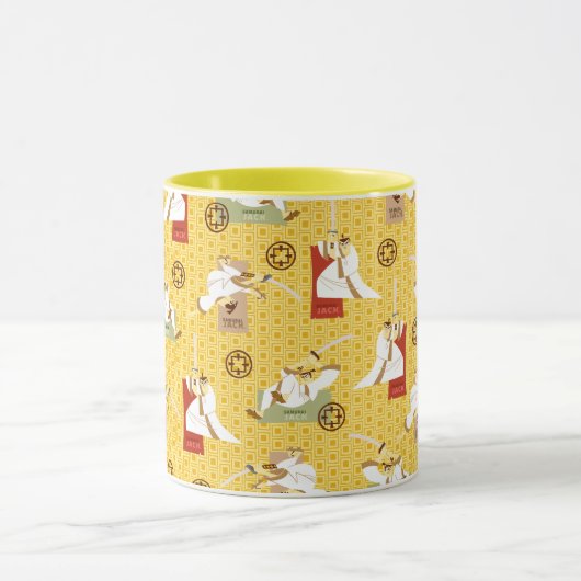 Mug Samurai Jack Sword Poses Character Art Pattern (Centre)